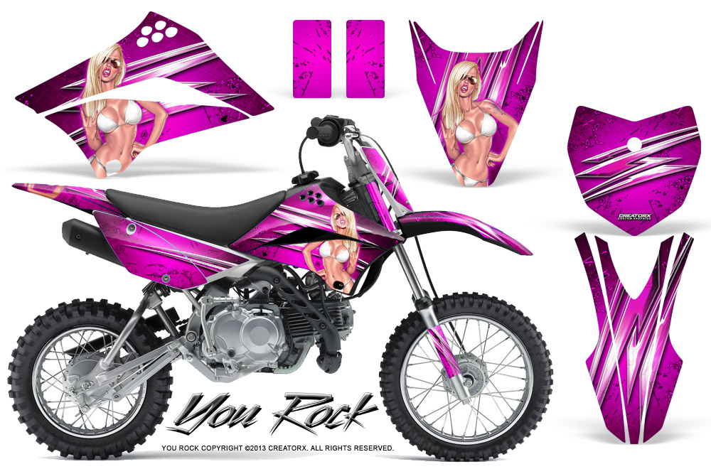 Kawasaki KLX 110L 10-11 You Rock Pink